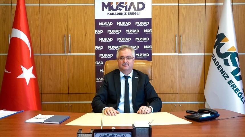 M&Uuml;SİAD&rsquo;dan Kaymakam &Ccedil;orumluoğlu&rsquo;na destek mesajı
