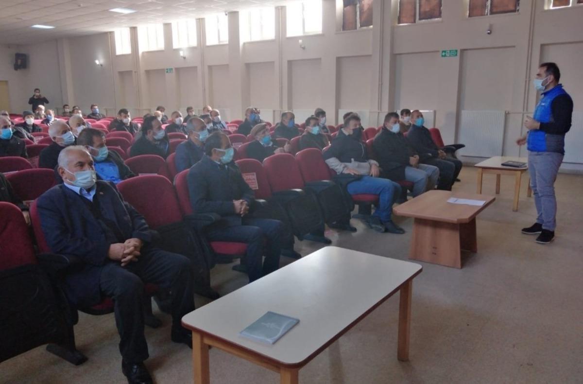 AFAD&rsquo;dan muhtarlara "Adet farkındalık eğitimi"