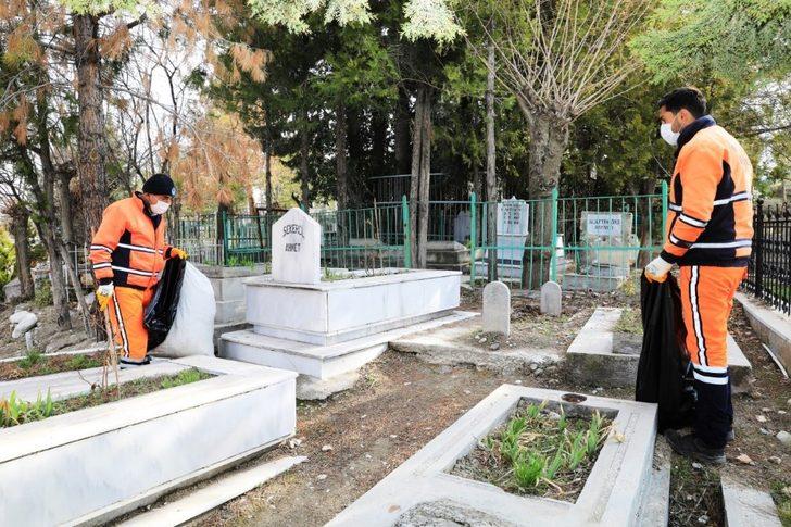 Battalgazi’deki mezarlıklar yoğun bakıma alındı G3