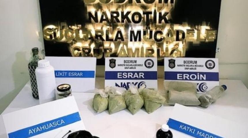 Bodrum’da uyuşturucu operasyonu