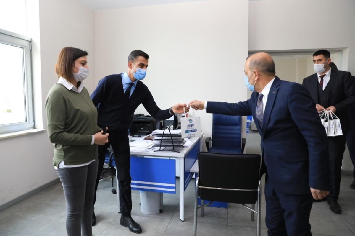 Battalgazi&rsquo;de kandil simidi ikramı