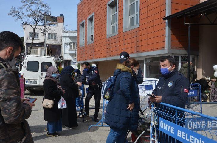 Pazarda maske ve HES kodu denetimi G3