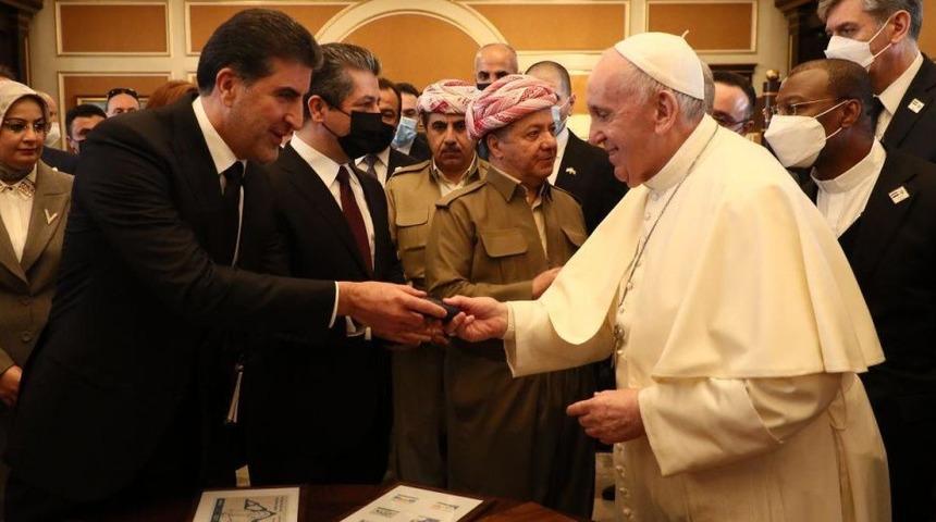 Papa Francesco hatıra puluna T&uuml;rkiye nasıl tepki verdi, IKBY hangi a&ccedil;ıklamayı yaptı?