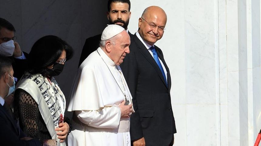 Papa'nın Irak ziyaretinde harita rezaleti! Türkiye'den çok sert tepki geldi