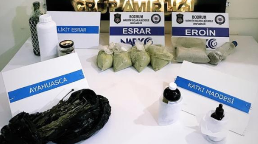 Bodrum'da uyuşturucu operasyonu! Gözaltılar var