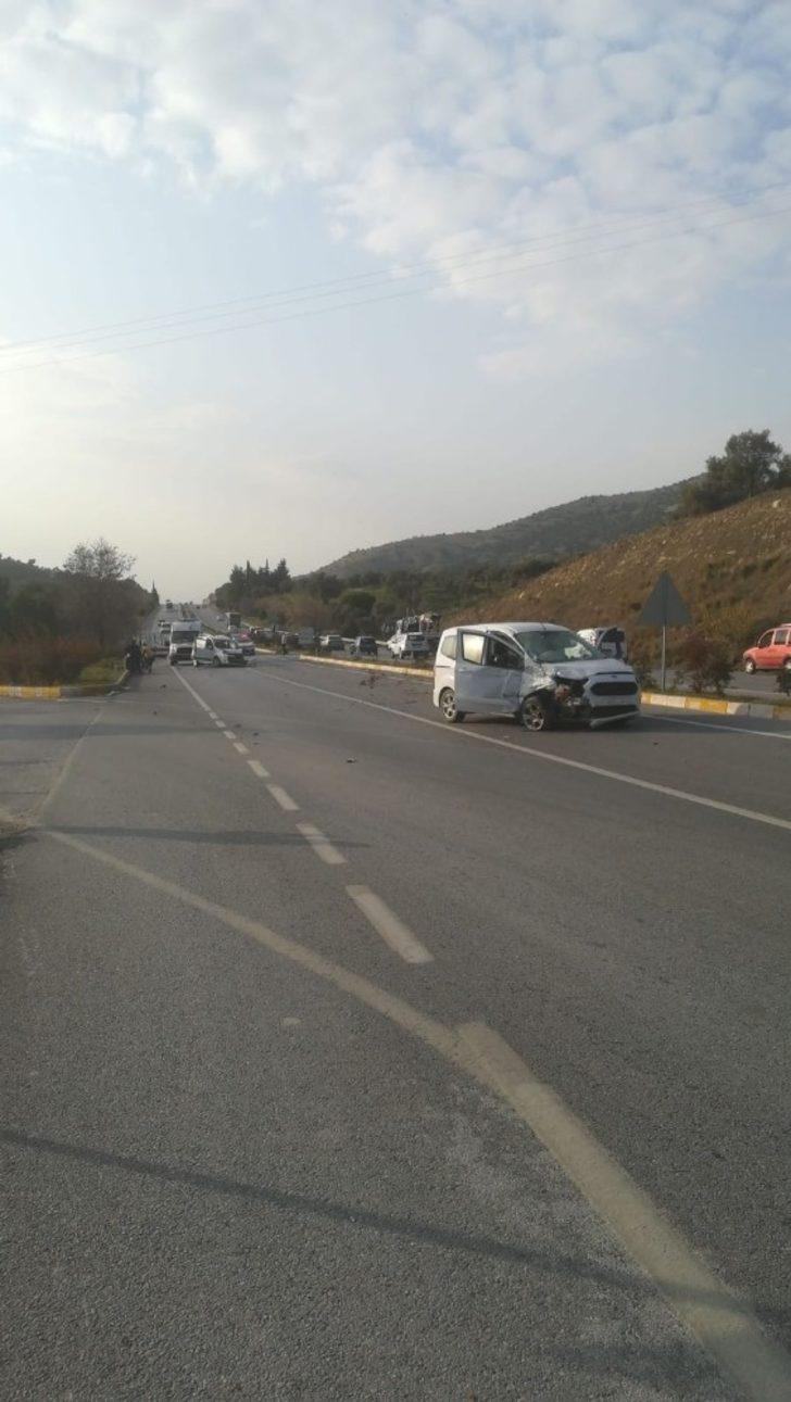 Aydın’da trafik kazası; 4 yaralı G1