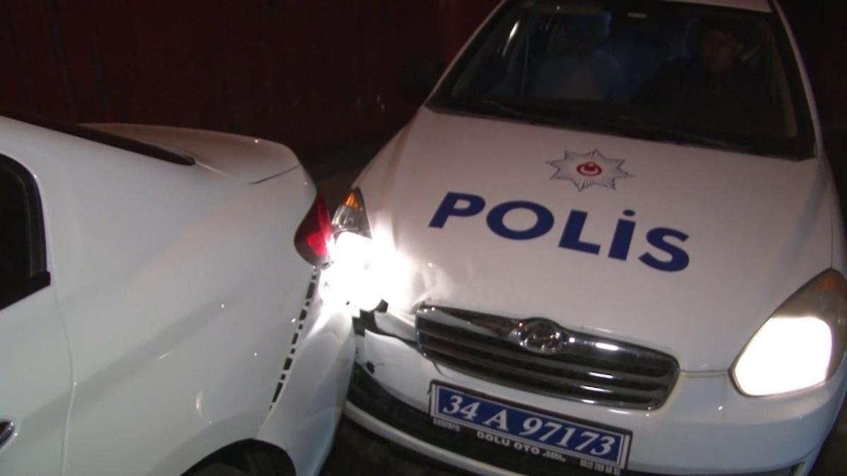Polisin &rsquo;dur&rsquo; ihtarına durmayarak kaza yapan ş&uuml;pheli şahıslar, su&ccedil; makinesi &ccedil;ıktı