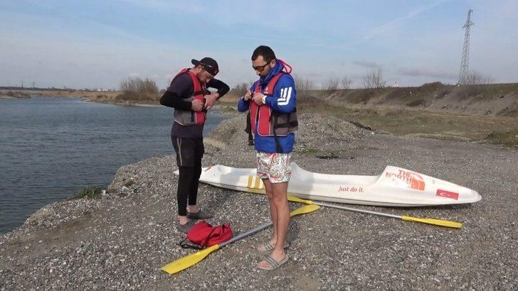 Kızılırmak Nehri’nde kahveli kano keyfi G5