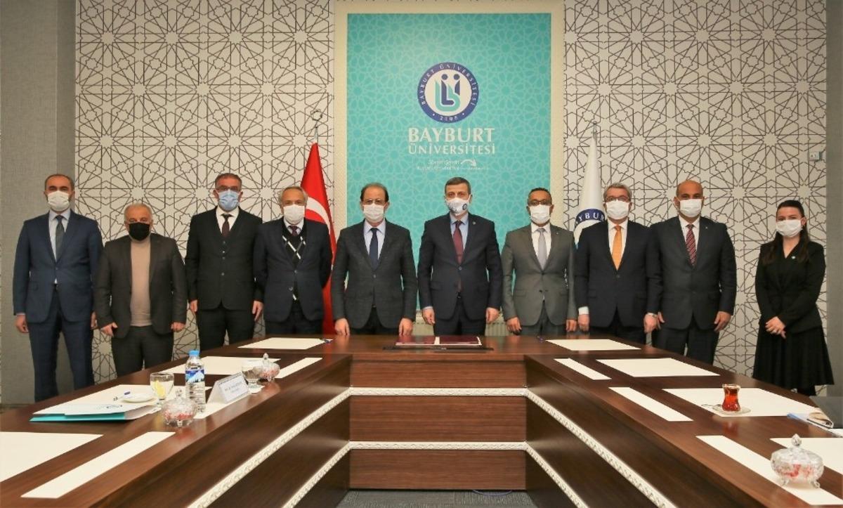 Gazi &Uuml;niversitesi Rekt&ouml;r&uuml; Prof. Dr. Musa Yıldız&rsquo;dan Bayburt &Uuml;niversitesine ziyaret