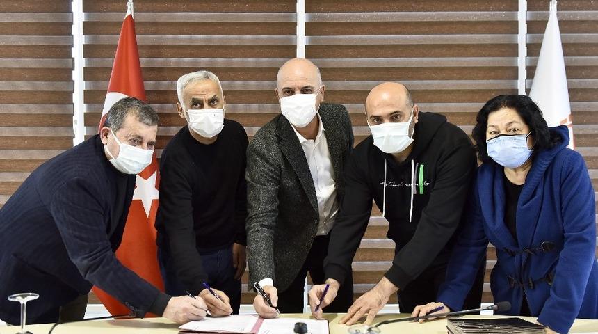 Hak sahipleri arazilerini Antalya OSB’ye devretti