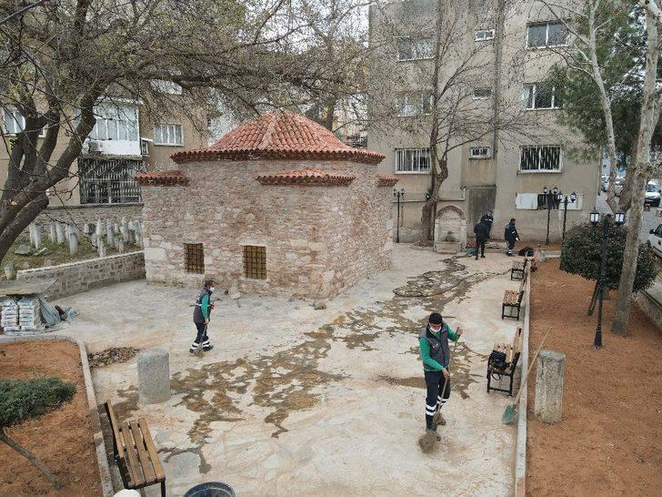 Efeler’de tarihi yapılarda çevre düzenlemesi yapılıyor G3