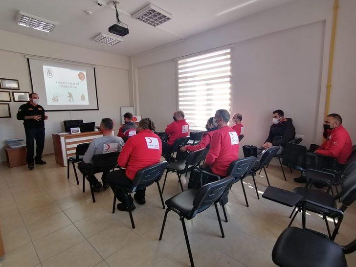 İtfaiyeden yangın eğitimi G4