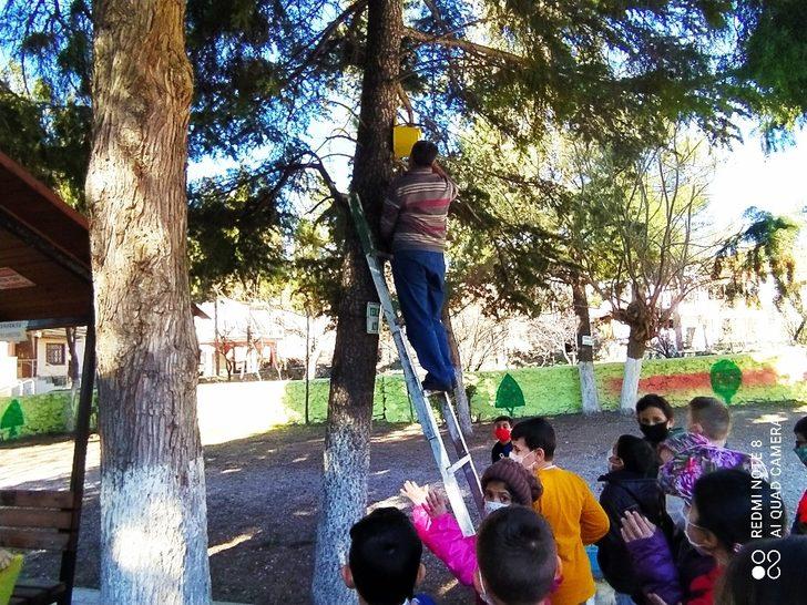İlkokul öğrencilerinden kuş evi projesi G3