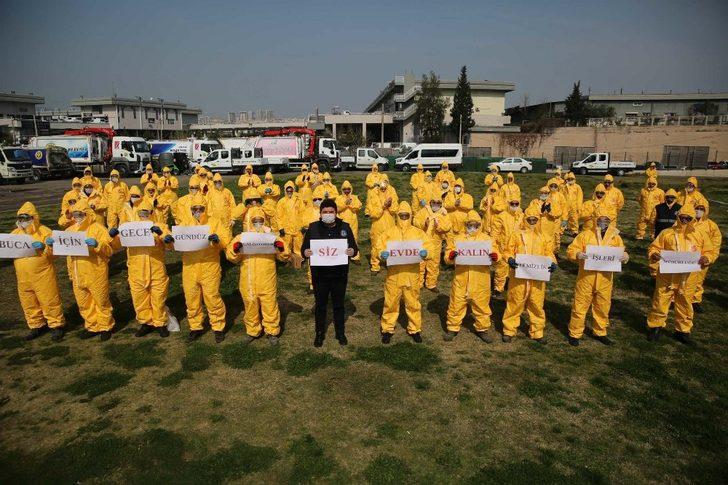 Buca Belediyesinden Covid -19 ile mücadele raporu G1