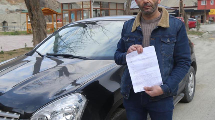 Aldığı araç çalıntı çıktı, şok üstüne şok yaşadı