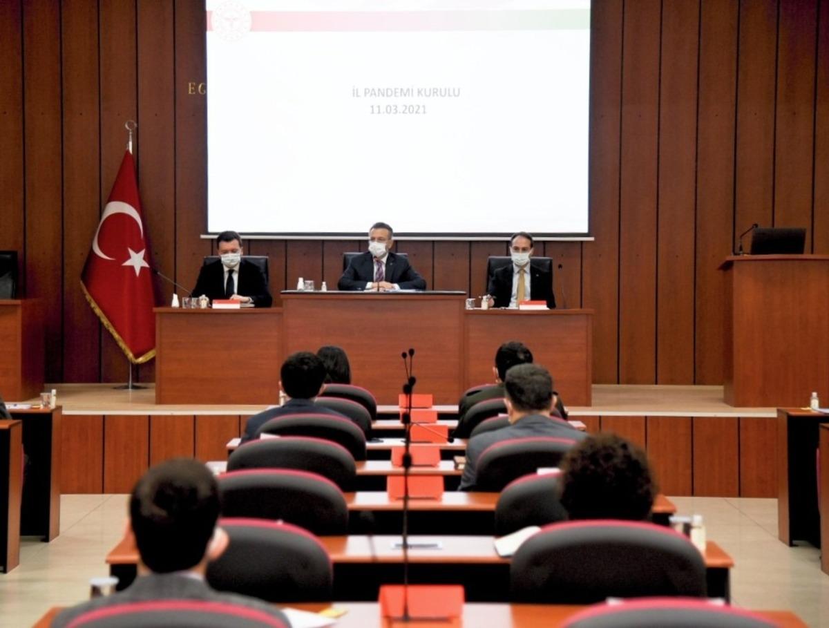 Aydın&rsquo;da Pandemi Kurulu Toplandı