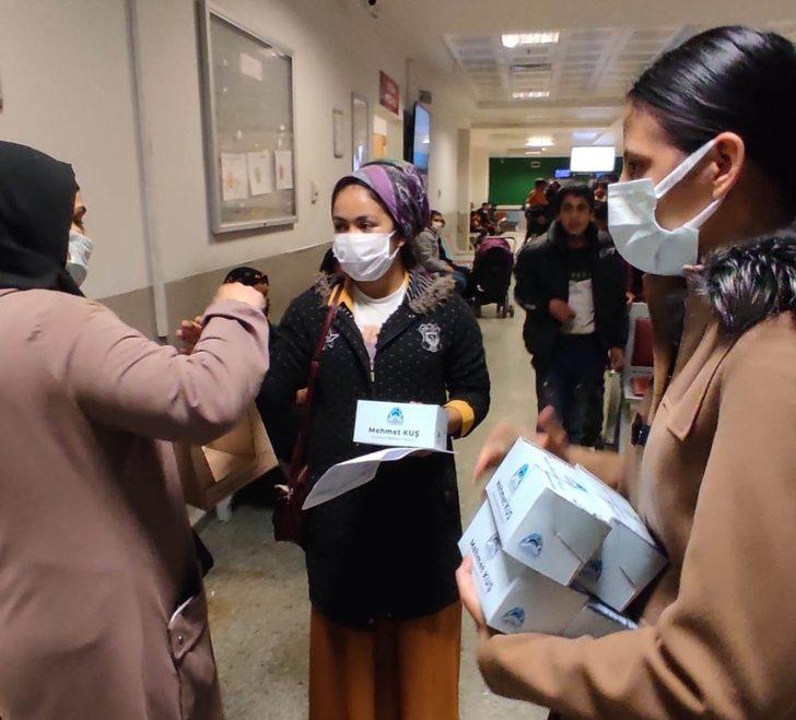 Başkan Kuş’tan Miraç Kandilinde simit ikramı G3