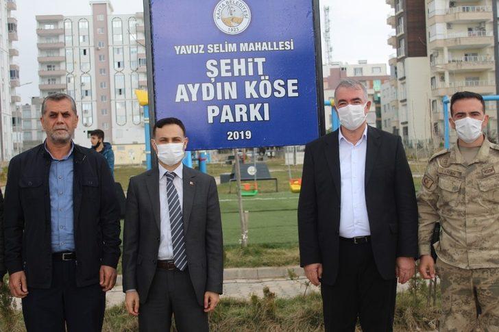 Kahta Belediyesi Gara şehidinin ismini parkta yaşatacak G1