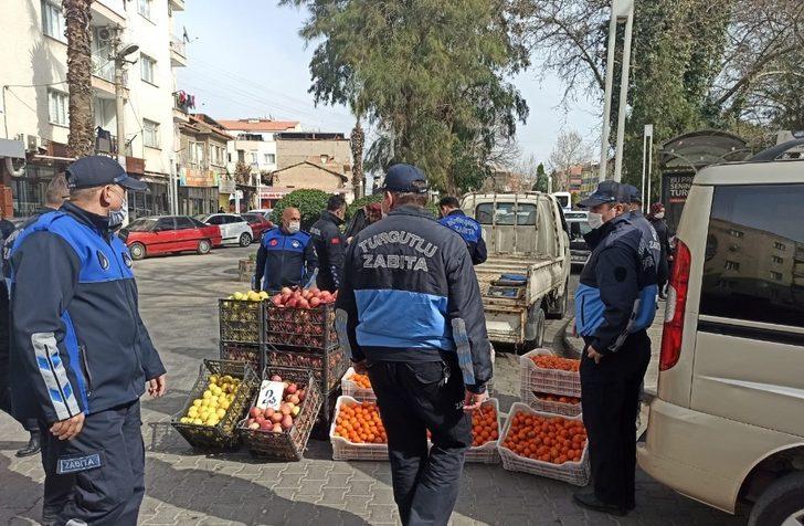 Turgutlu’da kurallara uymayan seyyar satıcılara işlem yapıldı G1