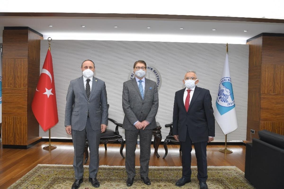 Başkan B&uuml;y&uuml;kkılı&ccedil;, Afgan Bakan ve heyetini ağırladı