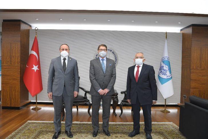 Başkan Büyükkılıç, Afgan Bakan ve heyetini ağırladı G1