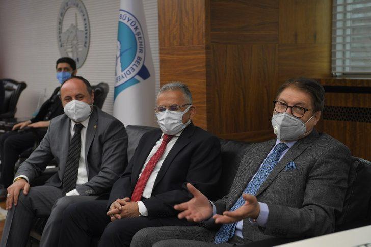 Başkan Büyükkılıç, Afgan Bakan ve heyetini ağırladı G3