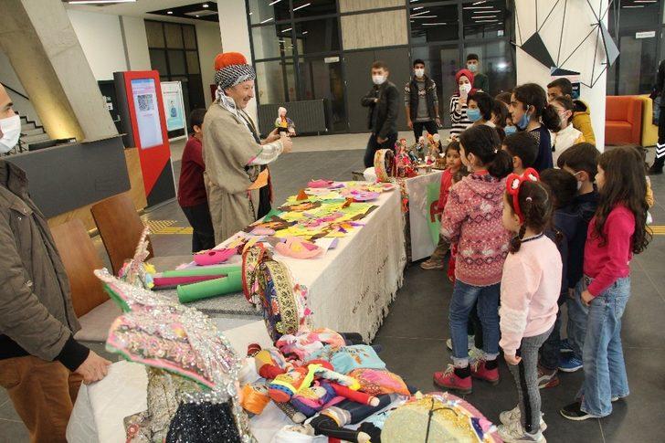 Minik öğrencilere geleneksel ören bebek sanatını tanıtıldı G3