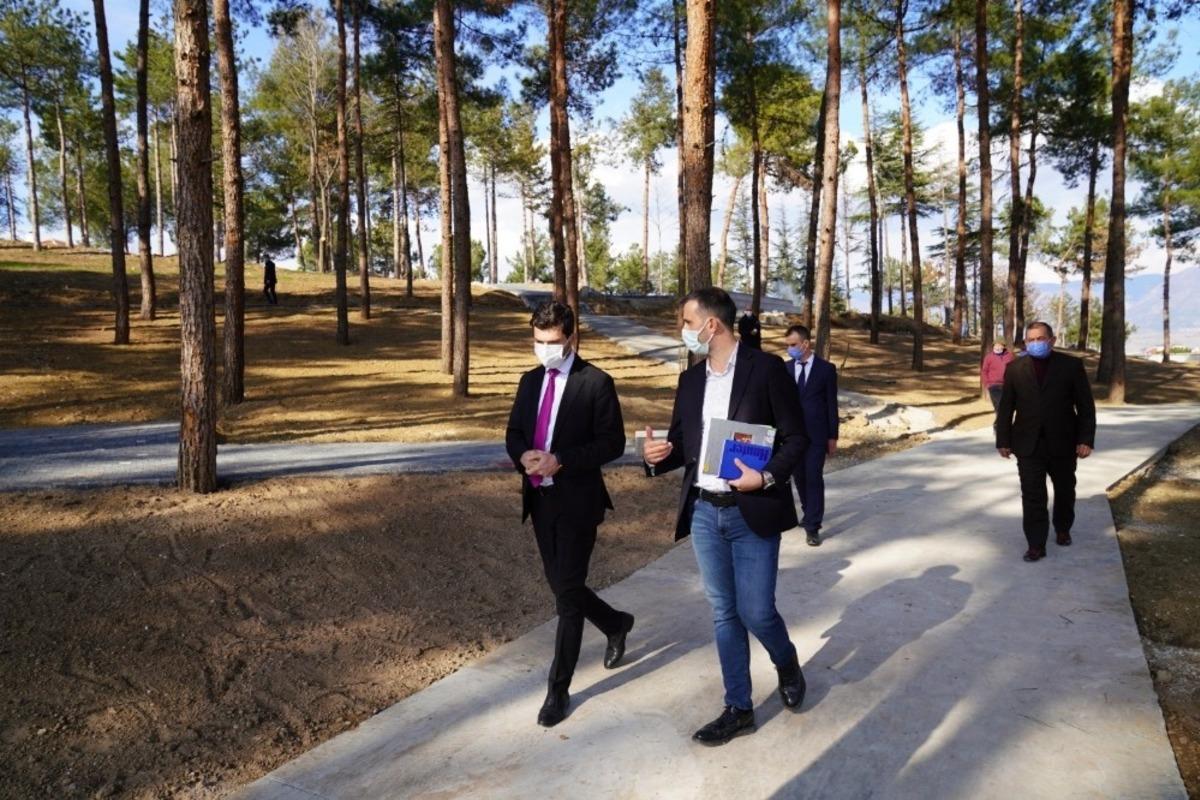 Karag&ouml;l, &Ccedil;amlık Koru Park&rsquo;ta incelemelerde bulundu