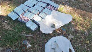 Yolcu otobüsündeki aramada börek içine gizlenmiş uyuşturucu ele geçirildi