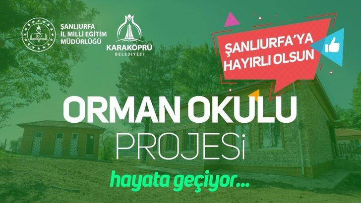 Karaköprü’de orman okulu kuruluyor G3