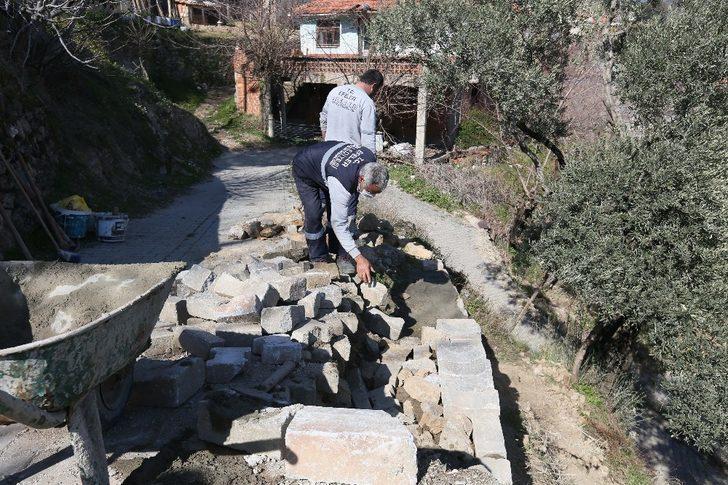 Efeler Belediyesi, istinat duvarını yeniledi G3