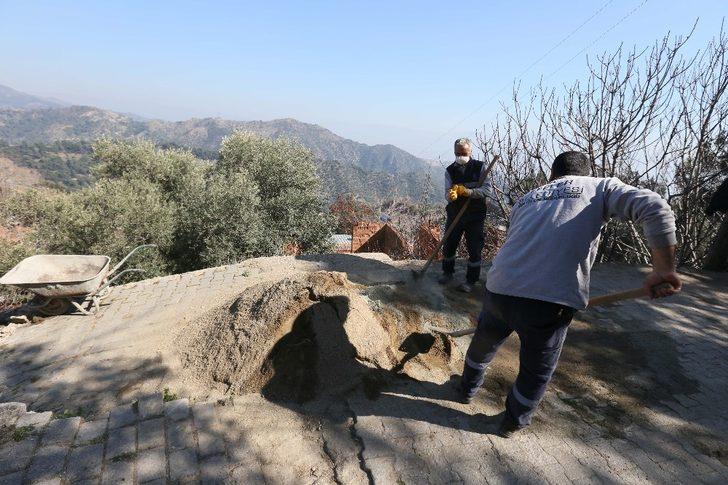 Efeler Belediyesi, istinat duvarını yeniledi G4