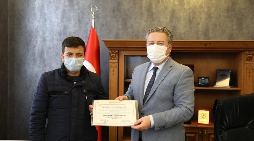 Kayseri Serbest B&ouml;lgesi&rsquo;nde şirket ortaklarına pay senetleri verilmeye başlandı