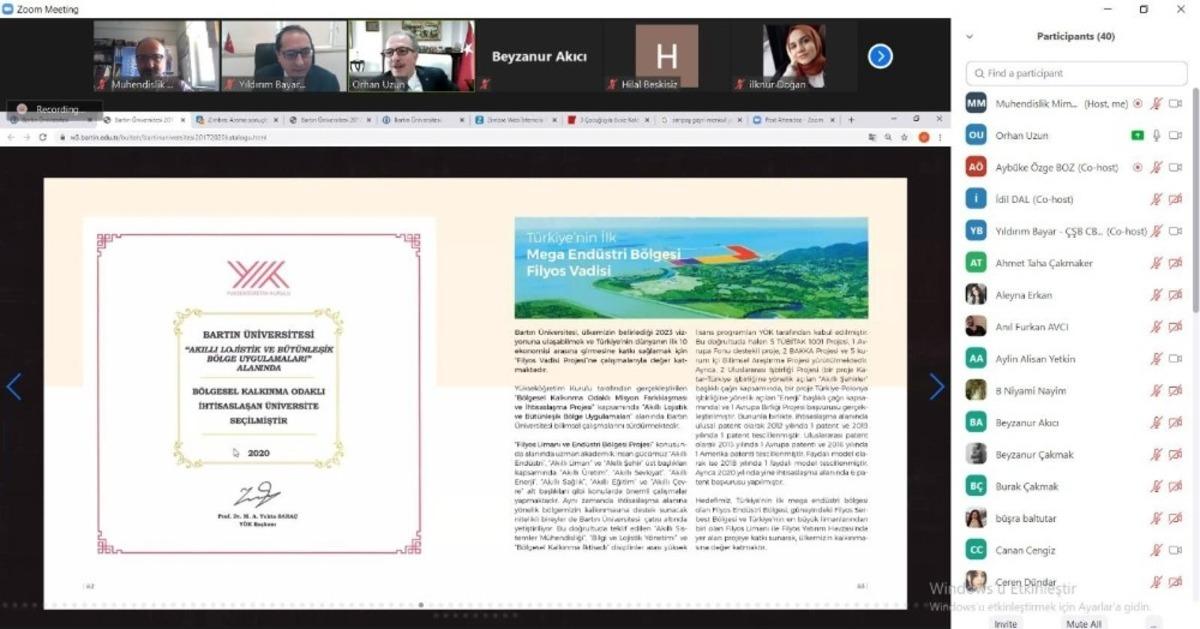 Bartın &Uuml;niversitesi&rsquo;ndeki s&ouml;yleşide &lsquo;Akıllı Şehirler ve Ulusal Stratejiler&rsquo; ele alındı