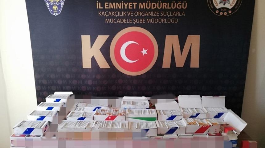 Malatya&rsquo;da 18 bin sahte bandroll&uuml; boş makaron ele ge&ccedil;irildi