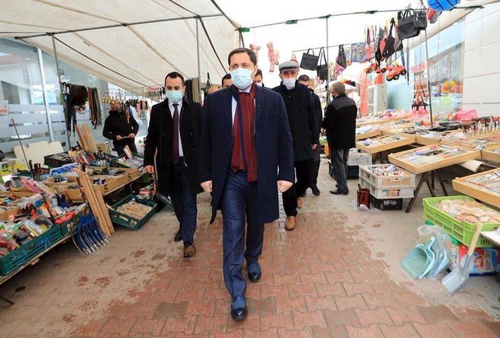 Vali Masatlı, pazar yeri denetimine katıldı G3