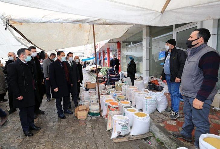 Vali Masatlı, pazar yeri denetimine katıldı G4