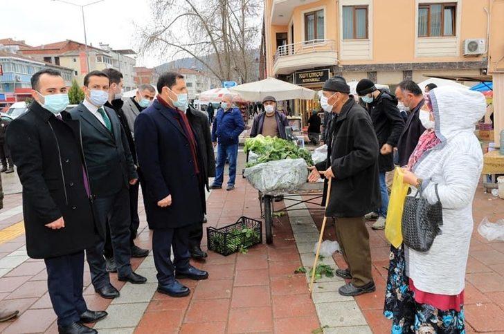 Vali Masatlı, pazar yeri denetimine katıldı G5