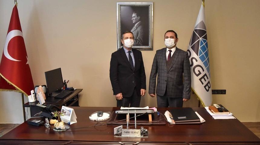 Başkan Ata&ccedil;&rsquo;tan KOSGEB&rsquo;e ziyaret