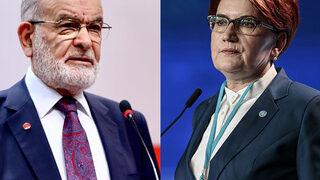 Saadet Partisi Genel Başkanı Karamollaoğlu'ndan İYİ Parti Genel Başkanı Akşener'e destek telefonu