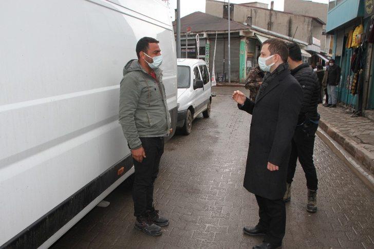 Malazgirt’te korona virüs tedbirleri denetimi G2