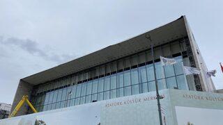 AKM inşaatında sona doğru! Dış cephesi cam bölme ile kaplandı