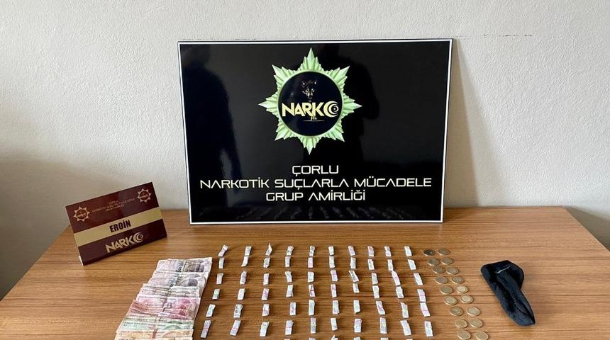 &Ccedil;orlu&rsquo;da satışa hazır uyuşturucu ele ge&ccedil;irildi