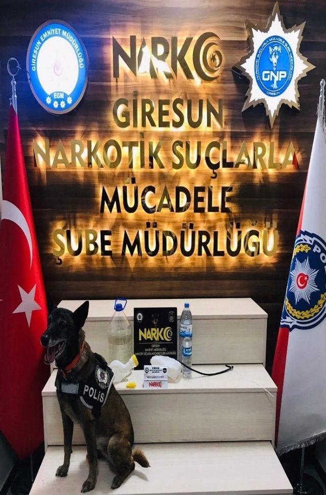 Giresun’da uyuşturucu madde ticaretinden 1 kişi tutuklandı