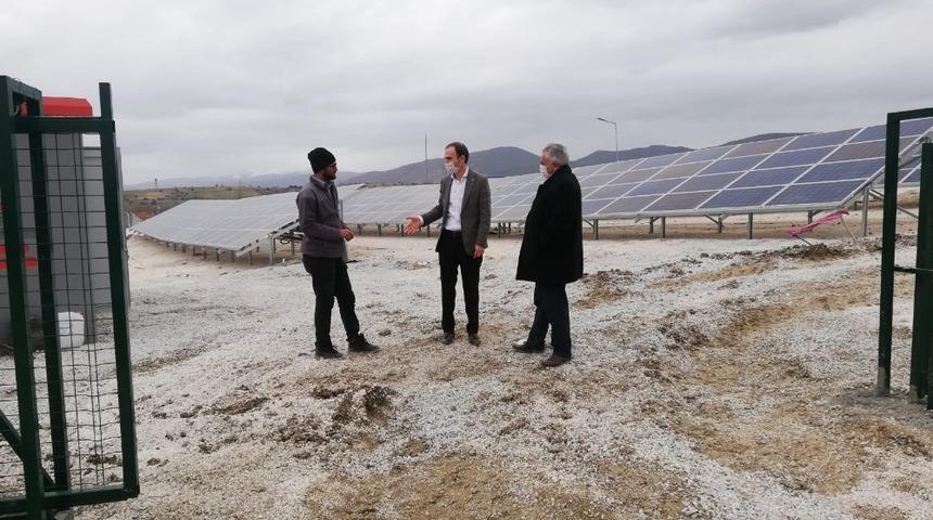 Başkan Akağa&ccedil;: &rsquo;&rsquo;GES projesi tamamlandı&rsquo;&rsquo;