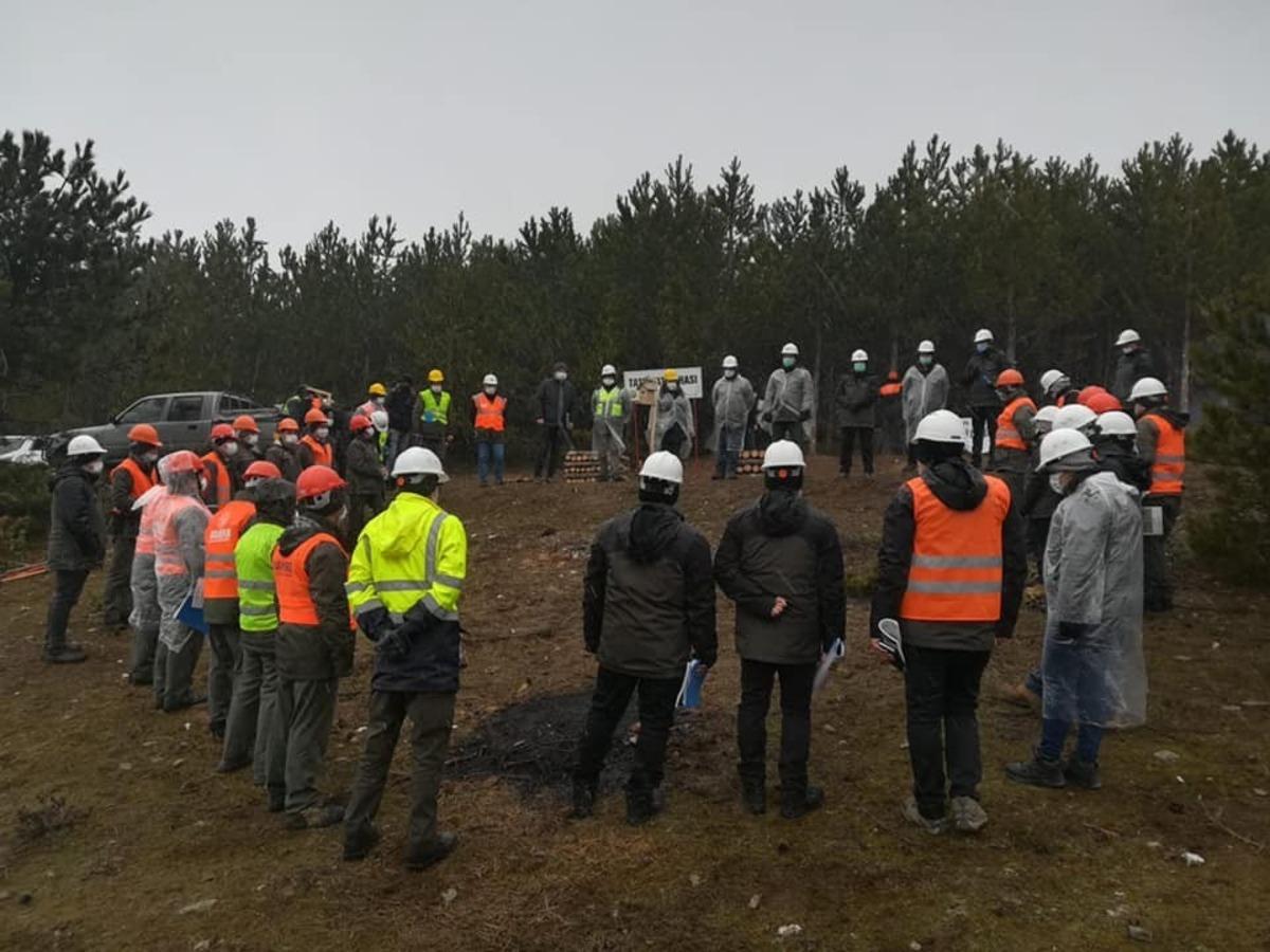 K&uuml;tahya&rsquo;da 2021 yılı silvik&uuml;lt&uuml;r ve ağa&ccedil;landırma tatbikatı