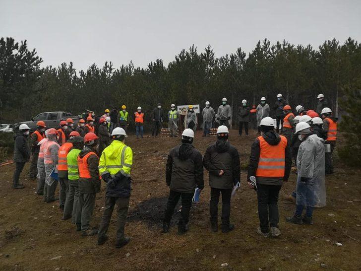 Kütahya’da 2021 yılı silvikültür ve ağaçlandırma tatbikatı G1