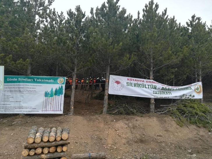 Kütahya’da 2021 yılı silvikültür ve ağaçlandırma tatbikatı G3