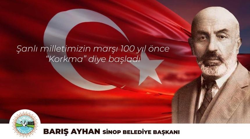 Başkan Ayhan: &ldquo;Bağımsızlığımızın sembol&uuml;&rdquo;