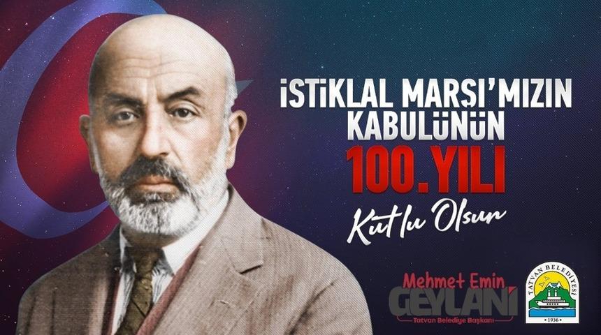 Başkan Geylani&rsquo;den &rsquo;12 Mart&rsquo; mesajı